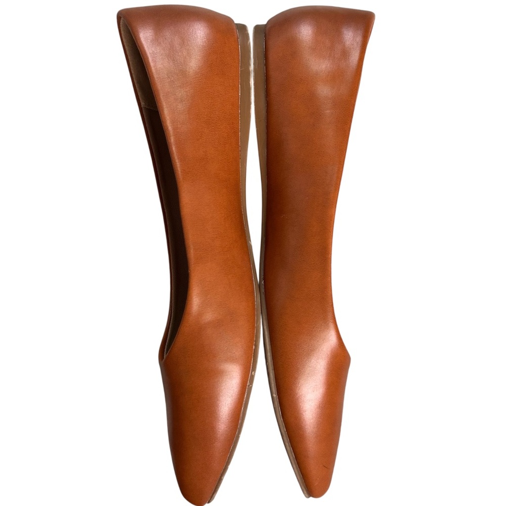 DREAM PAIRS‎ Sole-Classic Women’s Ballet Flats Cognac Pointed Toe - Picture 5 of 14